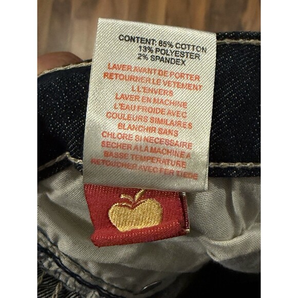 Vintage Apple Bottom jeans women's size 7/8 - Picture 4 of 9